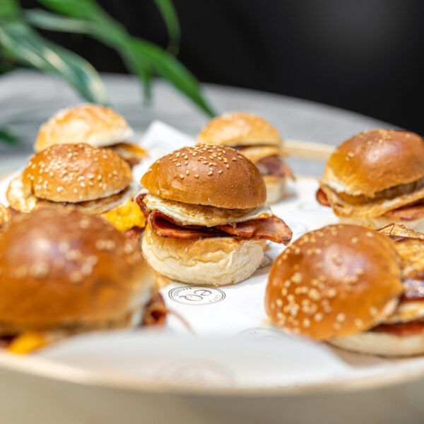 EGG & BACON SLIDERS