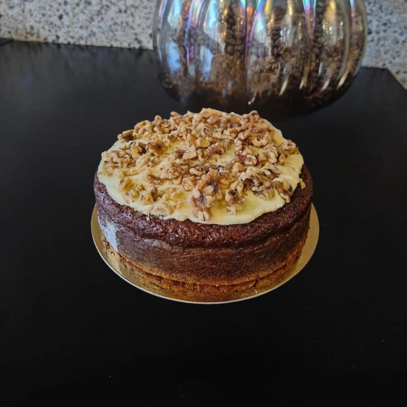 Carrot & Walnut Cake - EQ Cafe and Bakehouse